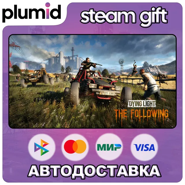 DLC Dying Light The Following RU+CIS Steam Gift / МИР / АВТО