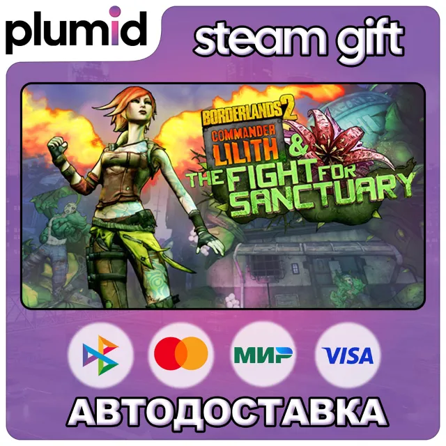 DLC Borderlands 2: Commander Lilith and the Fight fo Steam Gift / Россия + МИР / АВТО