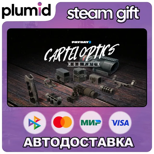 DLC PAYDAY 2: Cartel Optics Mod Pack Steam Gift / Россия + МИР / АВТО