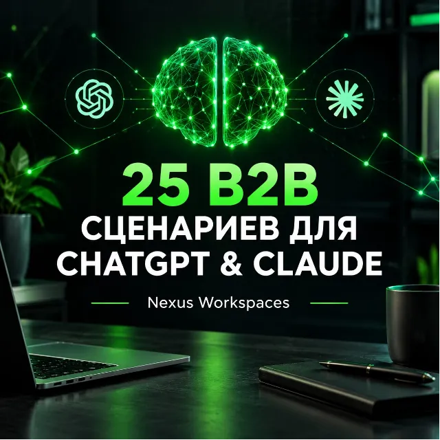 25 B2B Сценариев для ChatGPT &amp; Claude | Пак Промптов