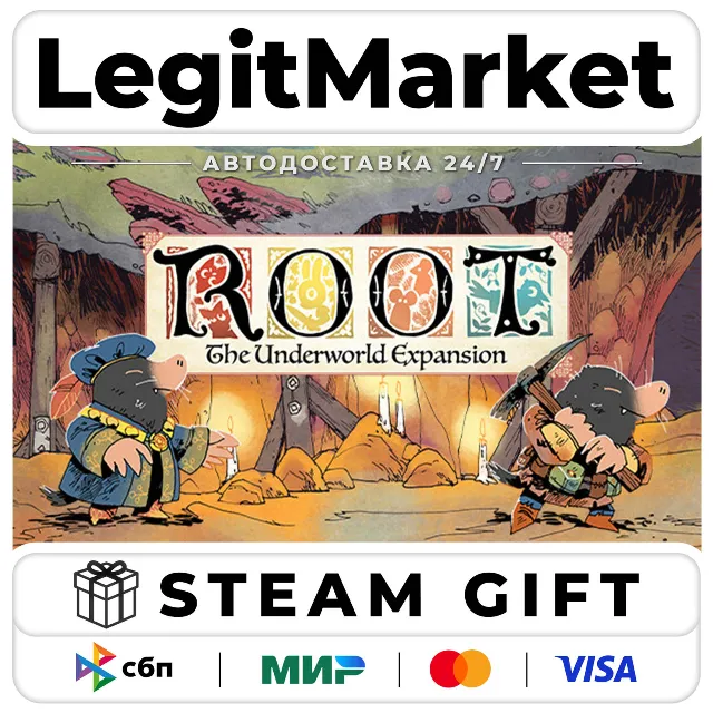 DLC Root: The Underworld Expansion / Steam АВТО / РУ + МИР