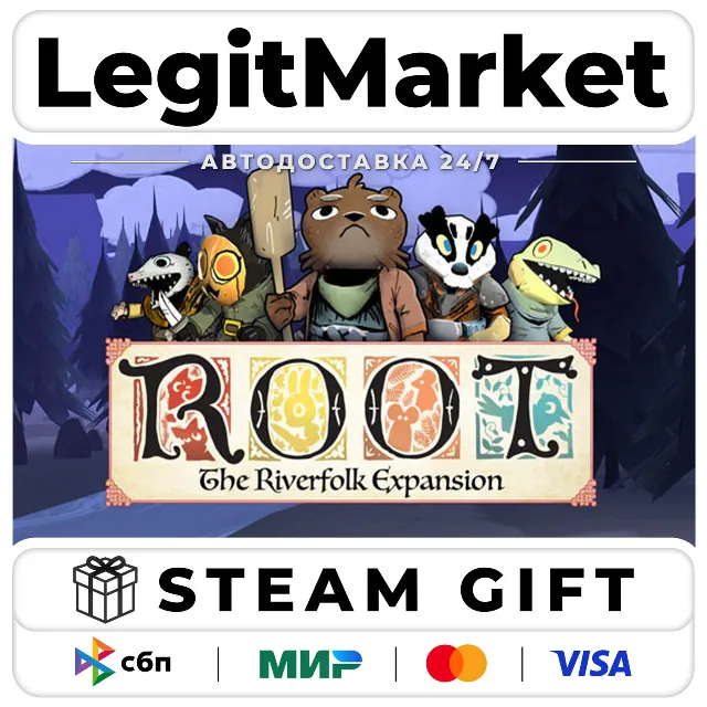 DLC Root: The Riverfolk Expansion / Steam АВТО / РУ + МИР
