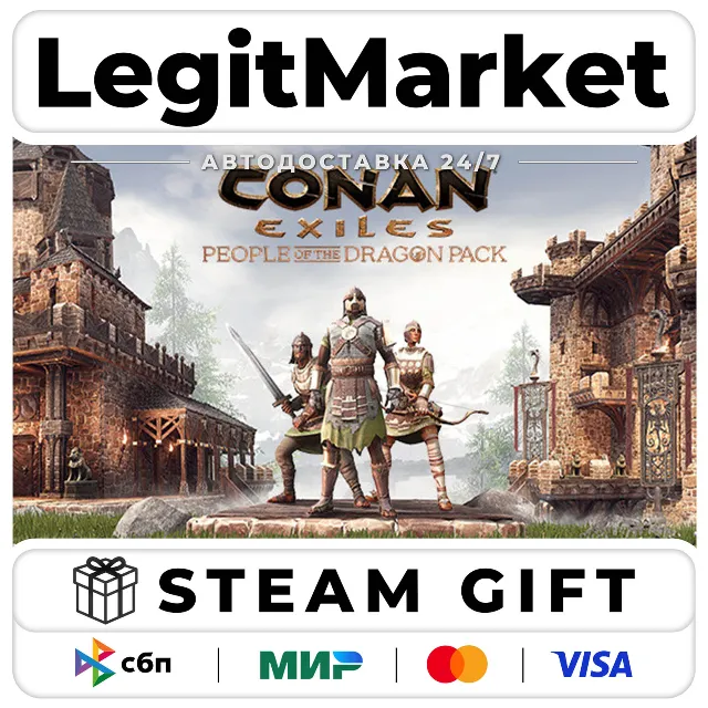 DLC Conan Exiles Enhanced - People of the Dragon Pack / Steam АВТО / РУ + МИР