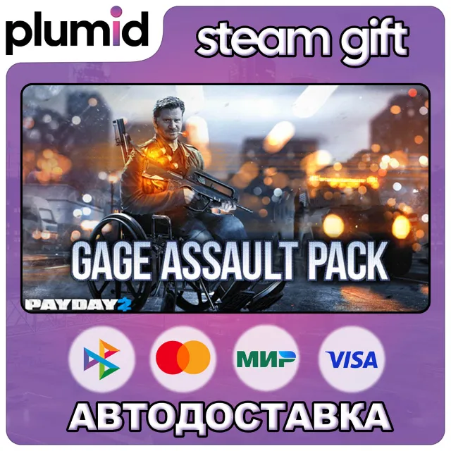 DLC PAYDAY 2: Gage Assault Pack Steam Gift / Россия + МИР / АВТО