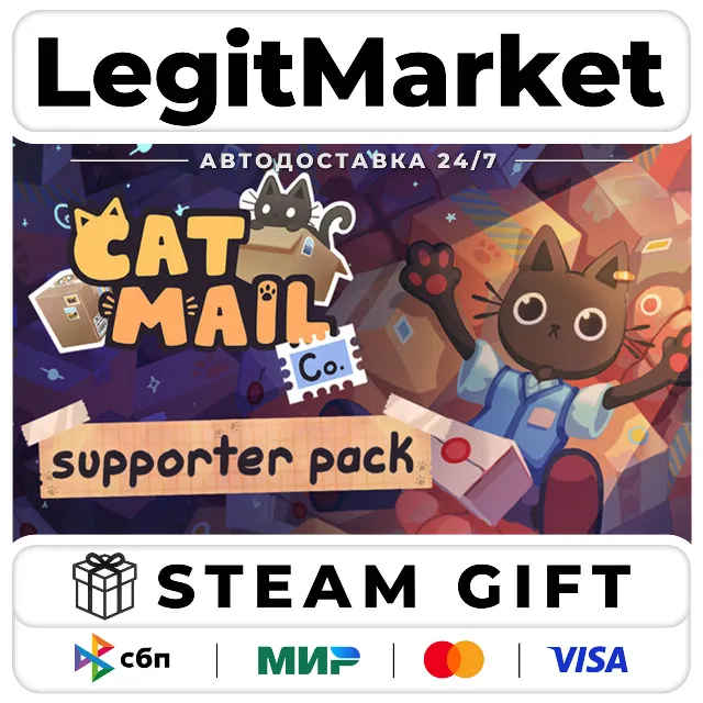 DLC Cat Mail Co. Supporter Pack / Steam АВТО / РУ + МИР