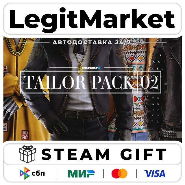 DLC PAYDAY 2: Tailor Pack 2 / Steam АВТО / РУ + МИР