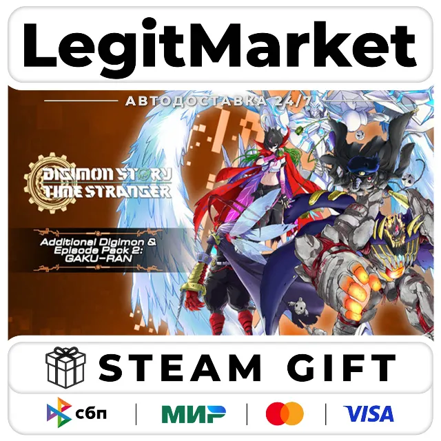 DLC Digimon Story Time Stranger - Additional Digimon &amp; Episod / Steam АВТО / РУ + МИР