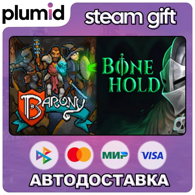 Baronehold Steam Gift / Россия + МИР / АВТО