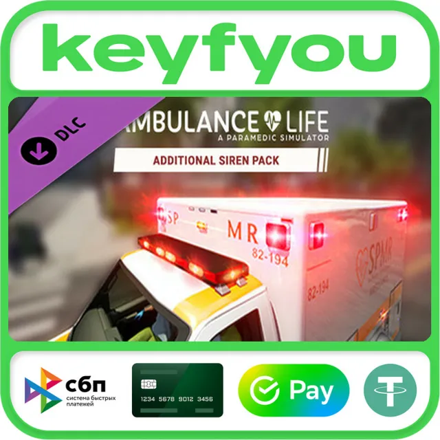 Ambulance Life - Additional Siren Pack / STEAM GLOBAL DLC КЛЮЧ 🔥