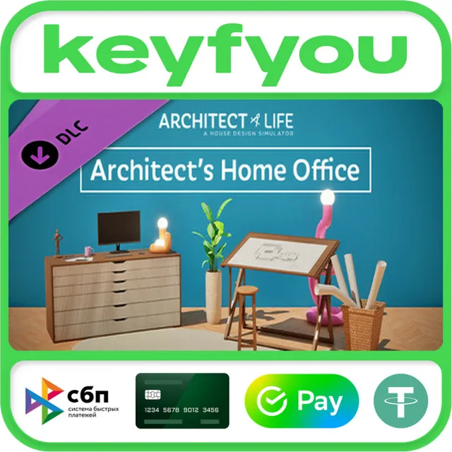 Architect Life - Architect's Home Office / STEAM GLOBAL DLC КЛЮЧ 🔥