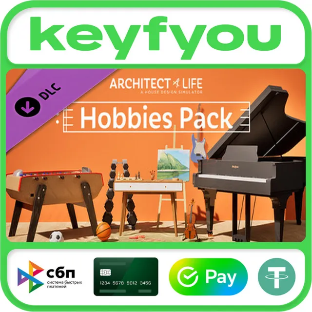 Architect Life - Hobbies Pack / STEAM GLOBAL DLC КЛЮЧ 🔥