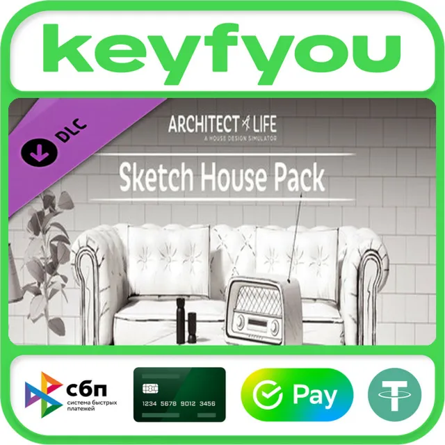 Architect Life - Sketch House Pack / STEAM GLOBAL DLC КЛЮЧ 🔥