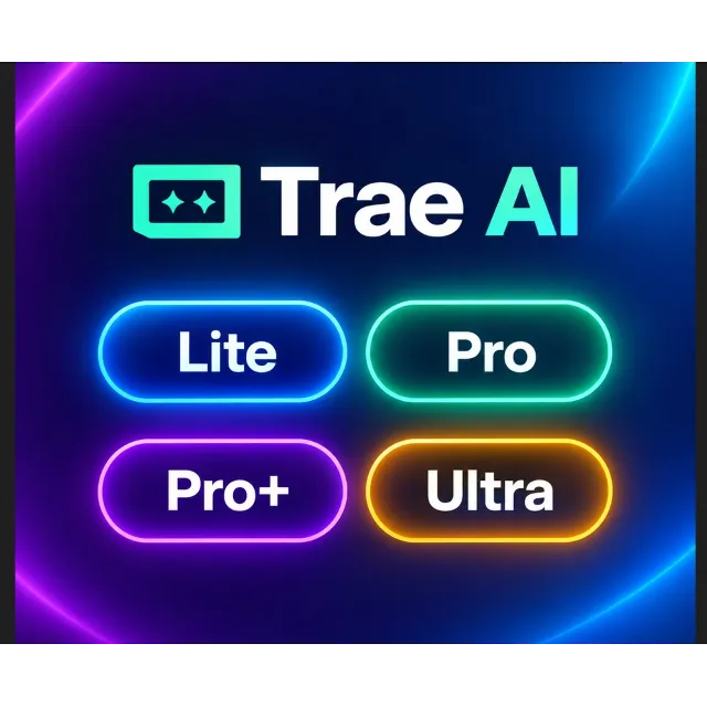 Trae AI Lite/Pro/Pro+/Ultra (срок действия 1–12 мес.) | Обновление | Полная гарантия