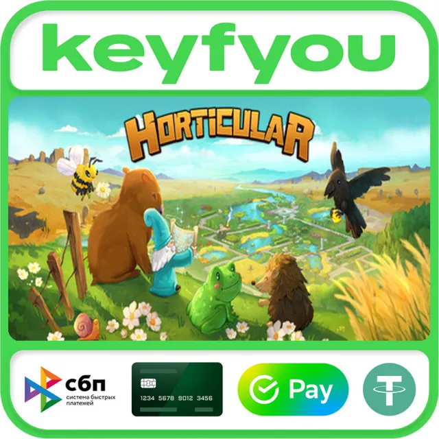 Horticular: Build a Garden, Attract Wildlife / STEAM КЛЮЧ 🔥