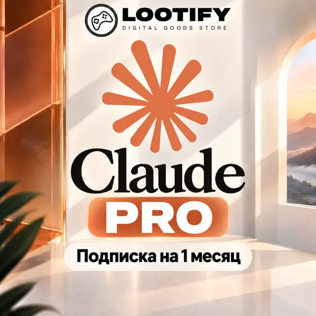 Claude AI PRO на 1 месяц подписка (Автовыдача)