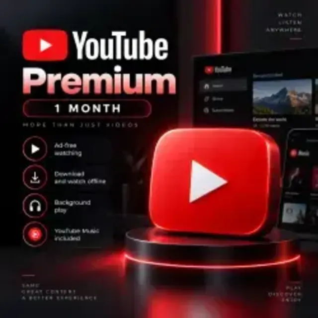 YouTube Premium, закрытый аккаунт, 1 месяц, 3 месяц
