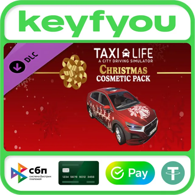Taxi Life: A City Driving Simulator - Christmas Cosmetic Pack / STEAM GLOBAL DLC КЛЮЧ