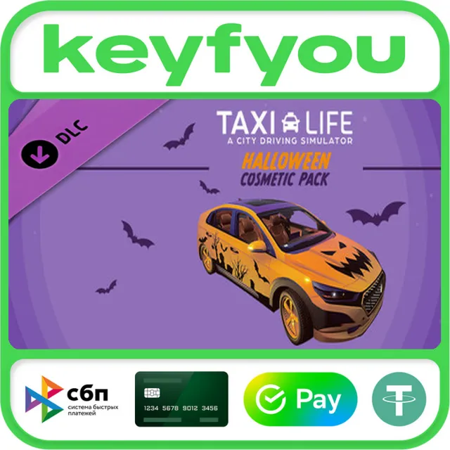 Taxi Life: A City Driving Simulator - Halloween Cosmetic Pack / STEAM GLOBAL DLC КЛЮЧ