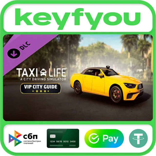 Taxi Life - VIP City Guide / STEAM GLOBAL DLC КЛЮЧ 🔥