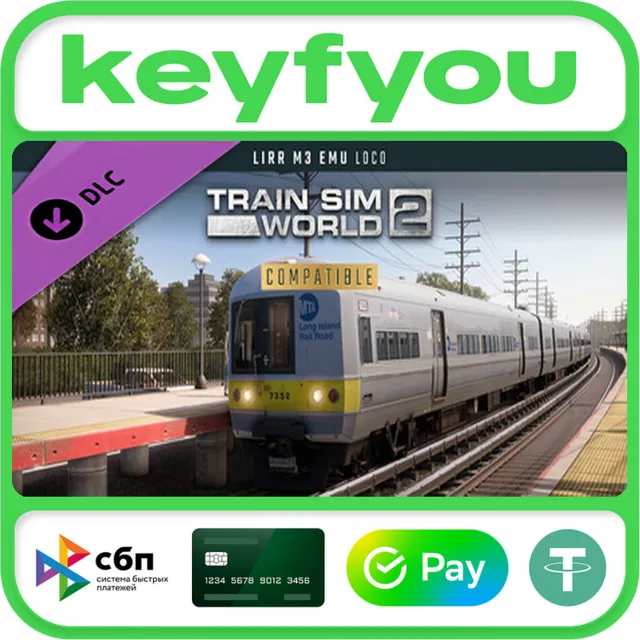 Train Sim World 2: LIRR M3 EMU Add-On / STEAM GLOBAL DLC КЛЮЧ 🔥