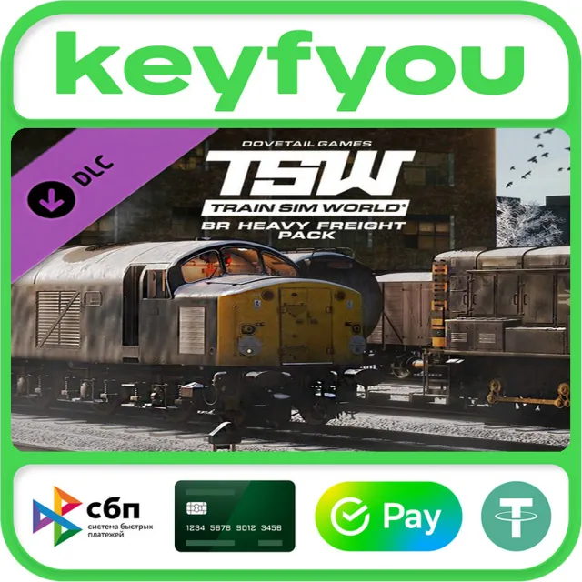 Train Sim World: BR Heavy Freight Pack Loco Add-On / STEAM DLC КЛЮЧ 🔥