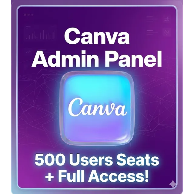 [ Canva ] => ADMIN ::: Panel ::: [500] ::: Места пользователей + Полный доступ!