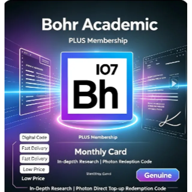 Bohr Academic | PLUS-членство | Ежемесячная карта | Углубленные исследования | Код ак