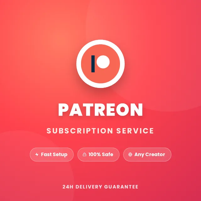 🔥 Подписка Patreon - Мгновенная активация, 100% безопасно