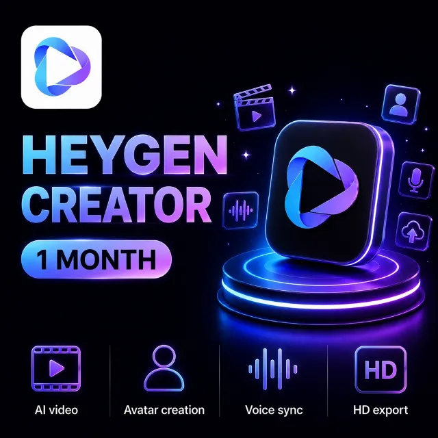 HeyGen Creator 1 Month | Email AND Password