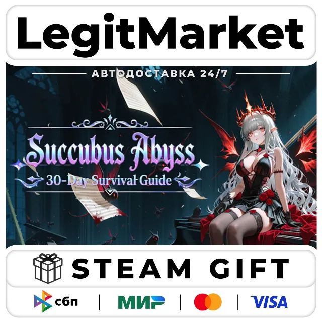 Succubus Abyss: 30-Day Survival Guide / Steam АВТО / РУ + МИР