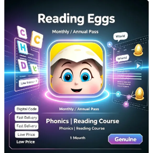 Reading Eggs | Месячный/годовой абонемент | Фонетика | Курс чтения