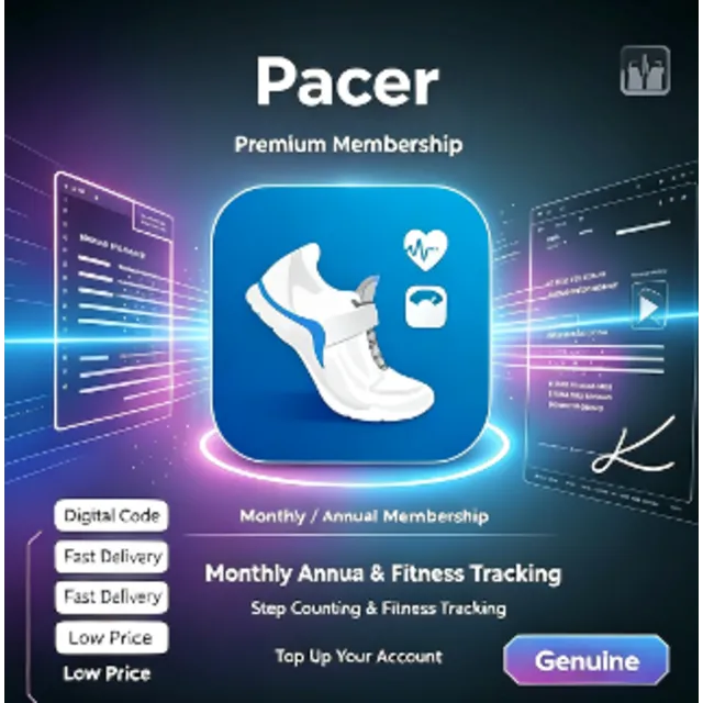 Премиум-подписка Pacer | Ежемесячная/годовая подписка | Подсчет шагов и отслеживание