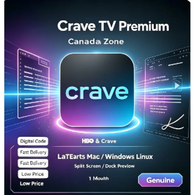 Crave TV Premium | Канадская зона | HBO и Crave