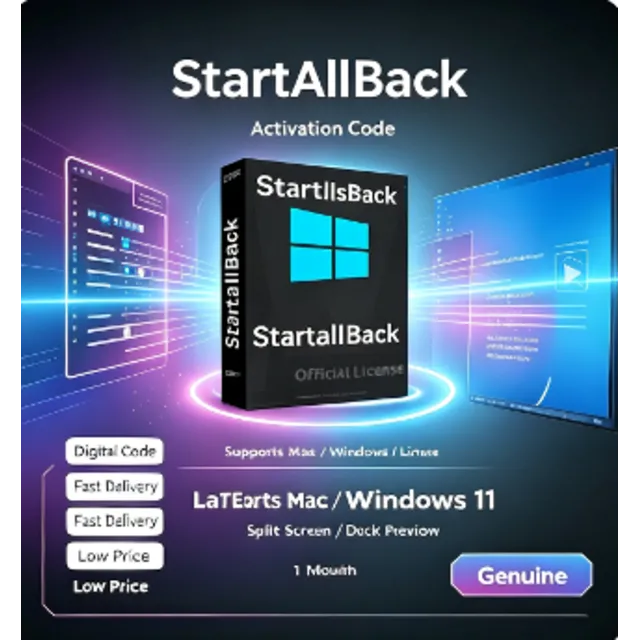 StartAllBack | Код активации | Бессрочная лицензия | Windows 11