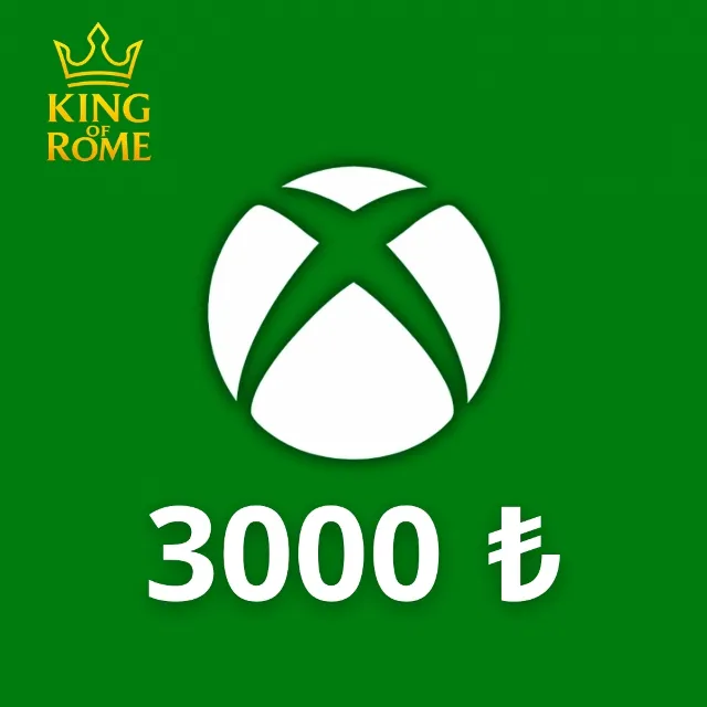 XBOX Турция (3000 ₺) Подарочная карта | 24/7 Автодоставка