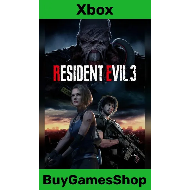 RESIDENT EVIL 3 XBOX ONE/X|S КЛЮЧ