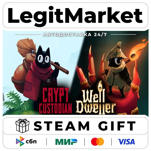 Crypt Custodian X Well Dweller / Steam АВТО / РУ + МИР