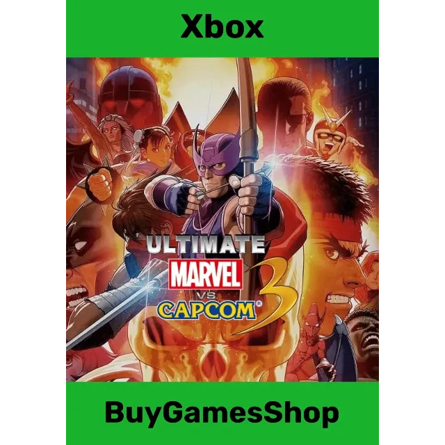 ULTIMATE MARVEL VS. CAPCOM 3 XBOX ONE/X|S КЛЮЧ
