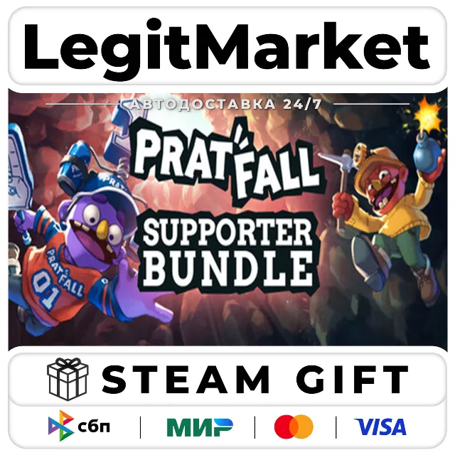 Pratfall Supporter Edition / Steam АВТО / РУ + МИР