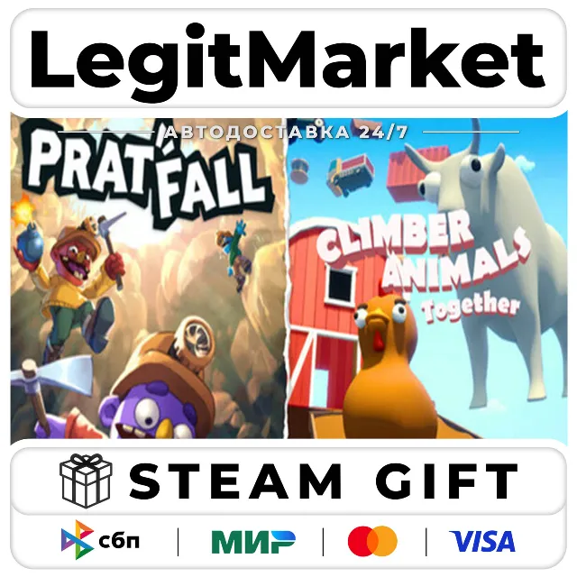 Climber Animals + Pratfall / Steam АВТО / РУ + МИР