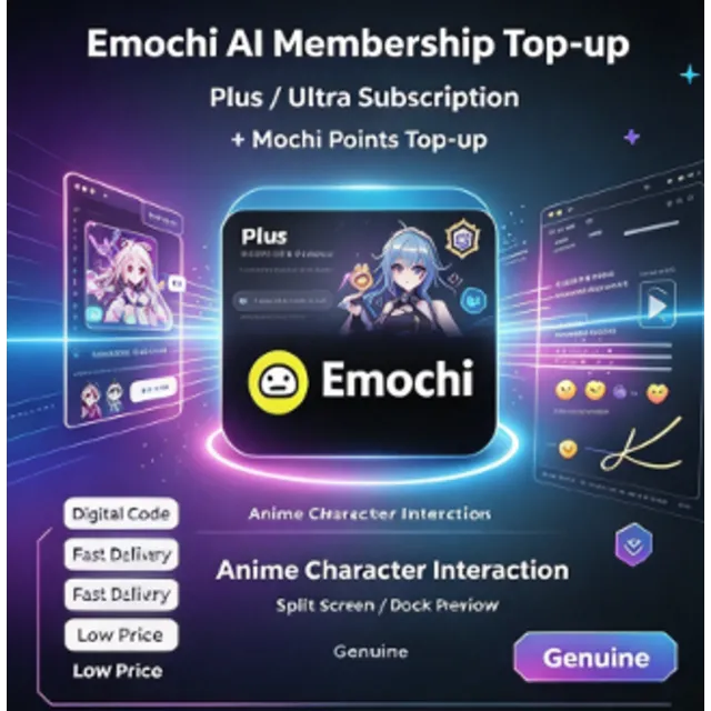 Пополнение счета Emochi AI | Подписка Plus/Ultra + пополнение Mochi Points | Взаимоде
