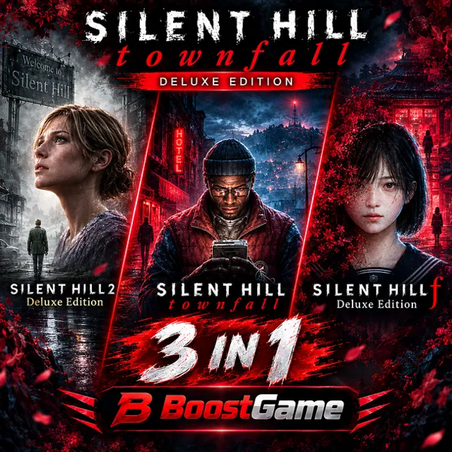 SILENT HILL Townfall・3 ЧАСТИ・STEAM GLOBAL・