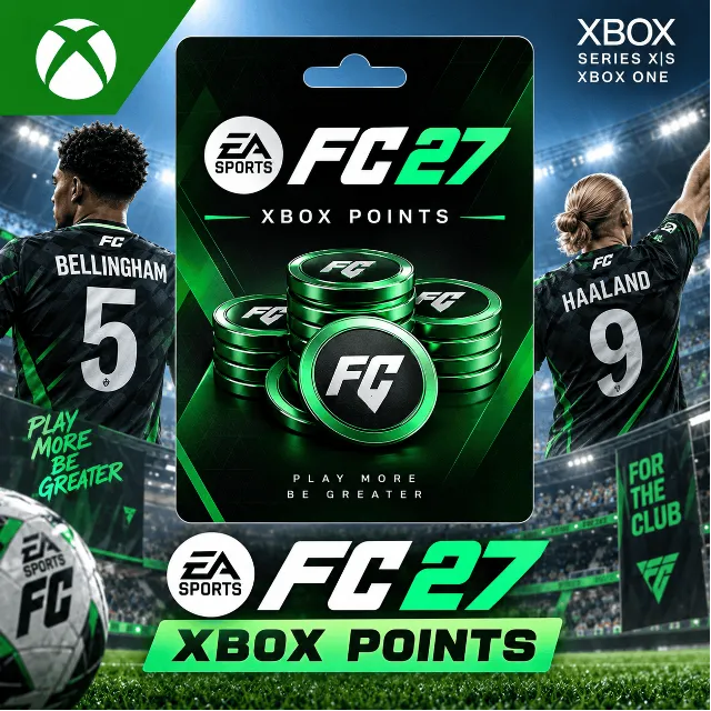 EA Sports FC 27 Код Xbox Global 1050/2800/5900/12000/18500 Points
