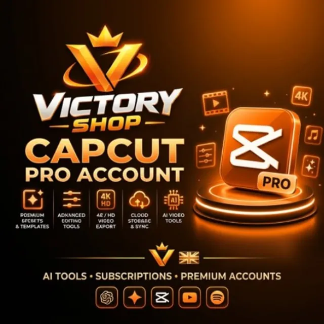 CapCut Pro | Готовый аккаунт | 7 дней / 1 месяц / 6 месяцев | Личный | Полная гаранти