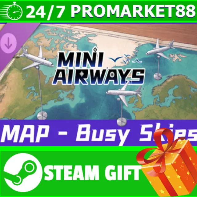 ️ВСЕ СТРАНЫ+РОССИЯ️ Mini Airways - Busy Skies STEAM