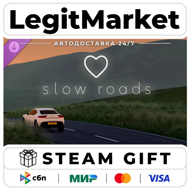 DLC Slow Roads - Supporter Pack / Steam АВТО / РУ + МИР