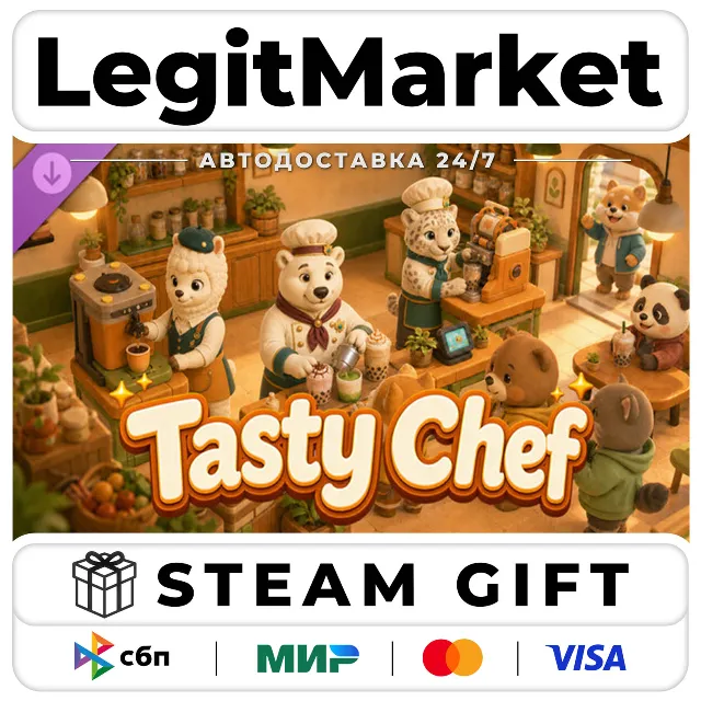 DLC Tasty Chef: Premium Pack / Steam АВТО / РУ + МИР