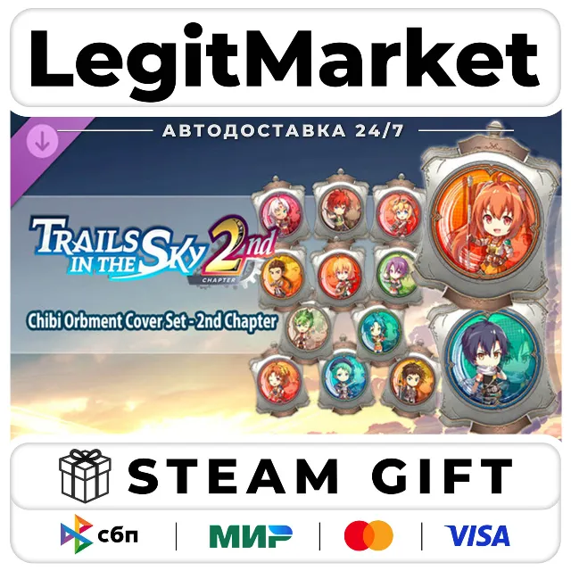 DLC Trails in the Sky 2nd Chapter - Chibi Orbment Cover Set - / Steam АВТО / РУ + МИР