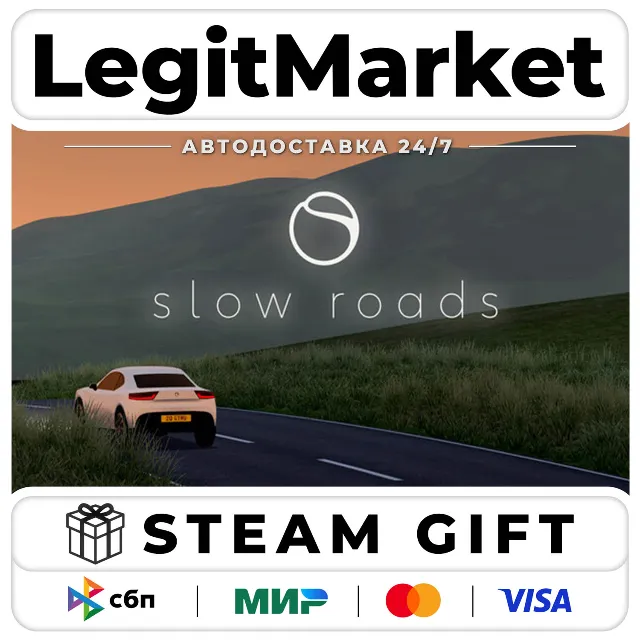 Slow Roads / Steam АВТО / РУ + МИР