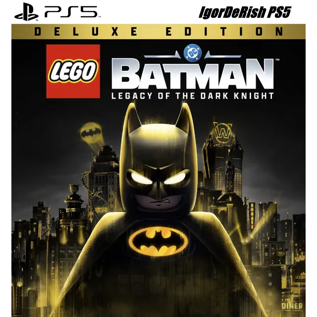 🟦 LEGO Бэтмен: Наследие Темного рыцаря Deluxe (Playstation PS5) ИГРА НА ВАШ АКАУНТ